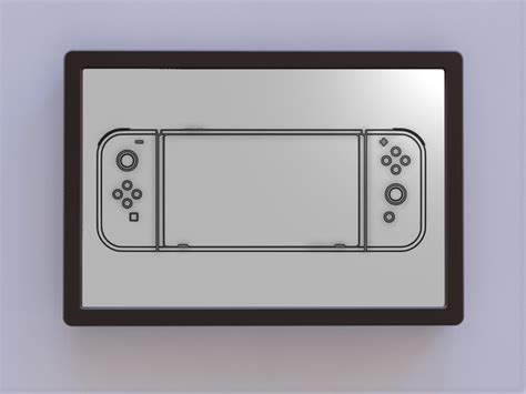 Nintendo Switch Patent Art by Ken Mills | Download free STL model ...