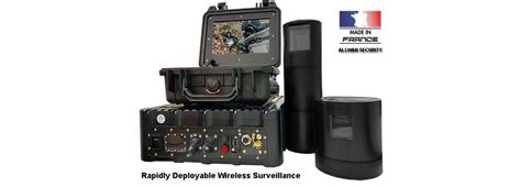 Tactical Surveillance System Rapidly Deployable Video Surveillance System Military Optonique