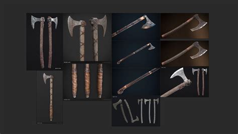 Norse Axe Breakdown Creating A Highly Detailed Hero Prop — Experience