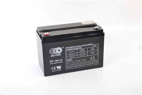 Rechargeable Sealed Lead-Acid Battery Ot 100-12 - UPS Battery and VRLA ...