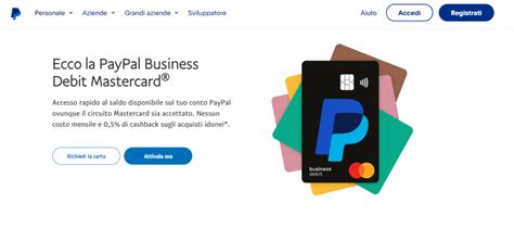 Carta Prepagata Aziendale Paypal Che Cos Come Richiederla E Costi