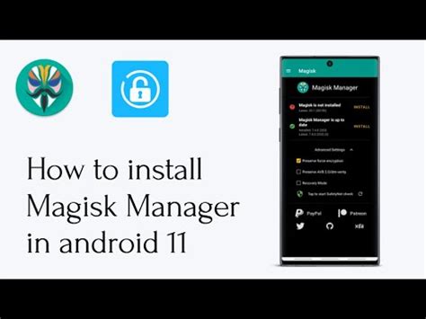 How To Install Magisk In Android 11 Root Android 11 IPhone Wired