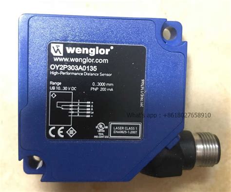 High Performance Wenglor Distance Photoelectronic Sensors Oy2p303A0135