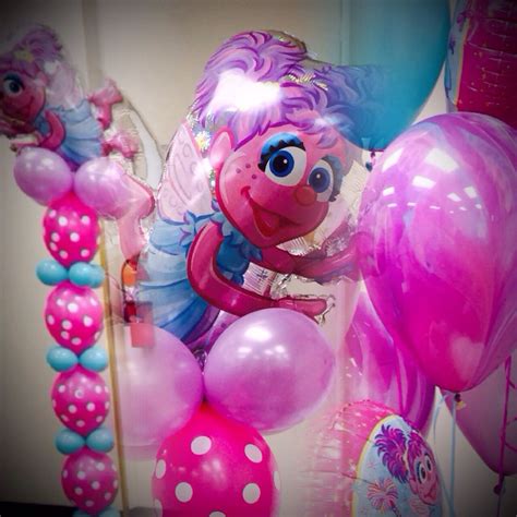 Abby Cadabby Is Here Balloon Decorations Girl First Birthday First