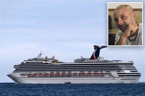 Huge search for man, 28, missing from Carnival cruise ship