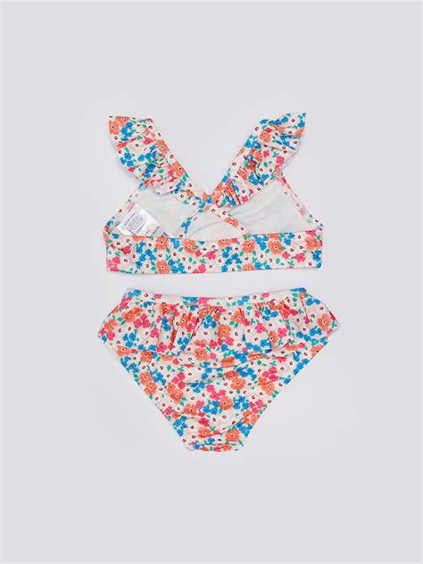 LCW baby Pembe Kız Bebek Bikini Takımı S BL Z LSZ LCW