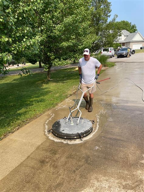 Concrete Deck Pressure Washing Aces Powerwashing Bedford In