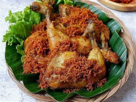 Resep Ayam Serundeng Kelapa Yang Gurih Nikmat And Harum