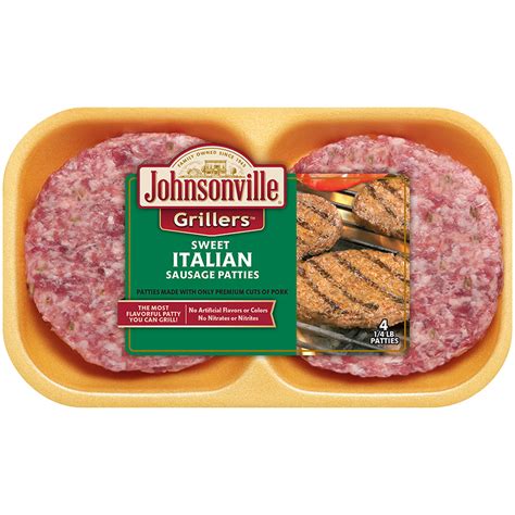 Grillers Sausage Patties | Johnsonville Natural Sausage | Johnsonville