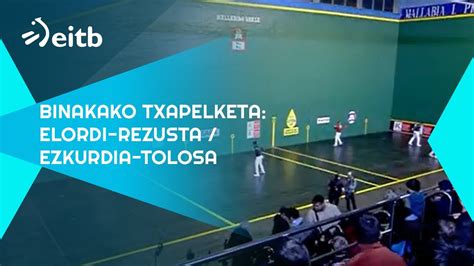 PILOTA 2023 12 03 Binakako Txapelketa Elordi Rezusta Ezkurdia