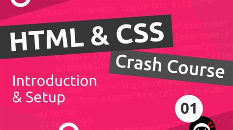 HTML CSS Crash Course Tutorial 1 Introduction YouTube