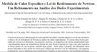 Ótica Geométrica e Termologia na PUC SP Lei de Resfriamento de Newton