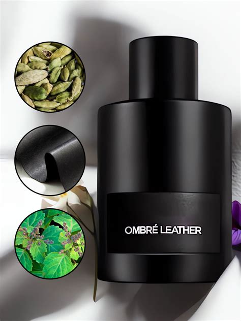 Туалетная парфюмерная вода для мужчин Ombre Leather, парфюм подарочный ...