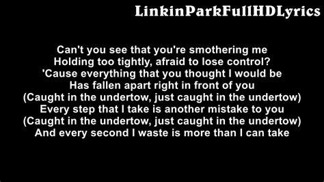 Linkin Park Numb Lyrics On Screen Hd Youtube