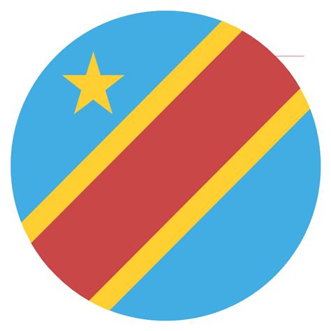 Flag For Congo Kinshasa Vector Svg Icon Svg Repo