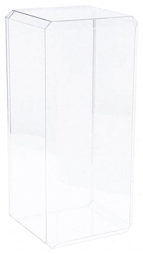 Pioneer Plastics Cd Clear Plastic Beveled Edge Display Cases