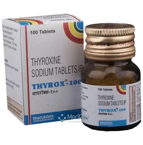 Thyrox 100 Tab View Price Uses Benefits Side Effects Medpay