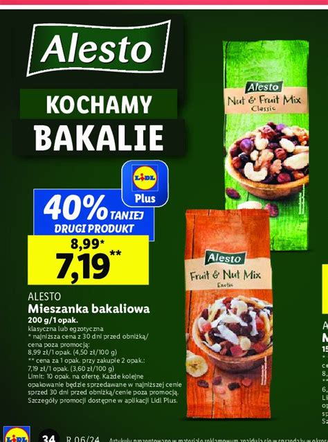 Mieszanka Bakaliowa Exotic Alesto Cena Promocje Opinie Sklep