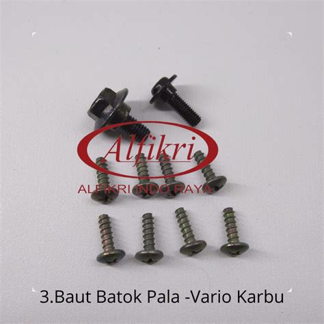 Jual Baut Baud Vario 110 Karbu Full Set Baut Honda Vario 110 Karbu