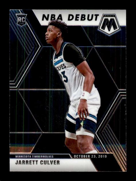 Panini Mosaic Jarrett Culver Rookie Rc Minnesota