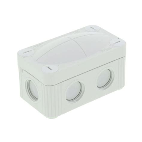 Wiska Combi Ip Grey Adaptable Plastic Junction Box X