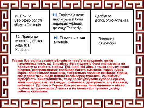 Міфи про Геракла - online presentation