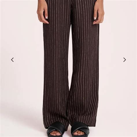 Nude Lucy Current Season Linen Lounge Pants Brand Depop