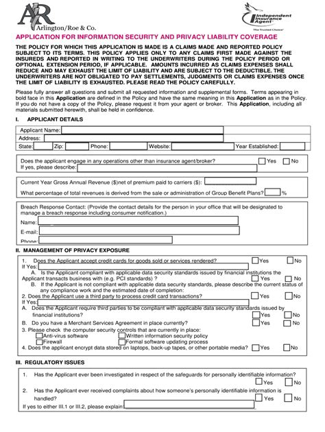 Fillable Online Moagent Iiab Arlington Roe Application Fax Email Print