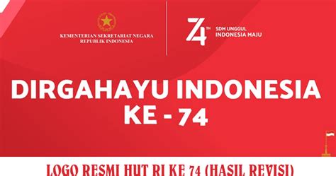 Detail Download Logo Hut Ri Ke 74 Revisi Png Koleksi Nomer 12