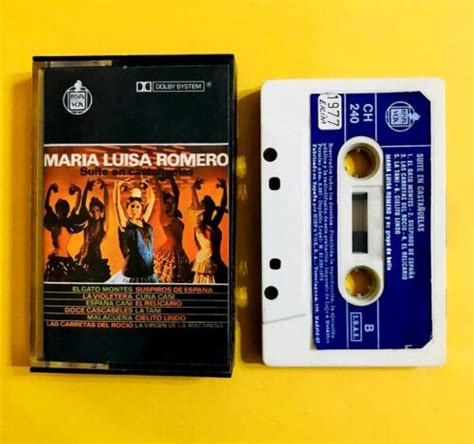 Maria Luisa Romero Suite En Castanuelas Berk Plak