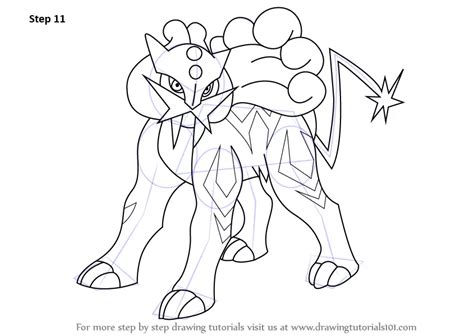 Pokemon Coloring Pages Raikou