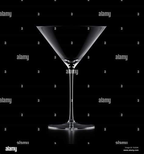 Martini cocktail glass Stock Photo - Alamy