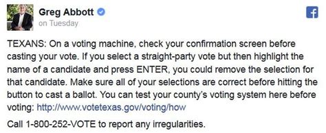 Texas Rejects Vote Flipping Complaints Bbc News