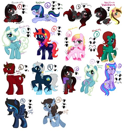 Mlp Pose Options By Mea0113 On Deviantart