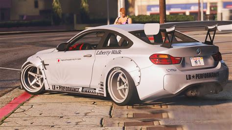 Grand Theft Auto V Bmw M F Liberty Walk Mod For Gta V Youtube