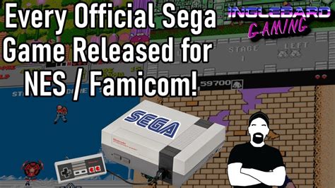 Every Official Sega Game Released On NES And Famicom YouTube