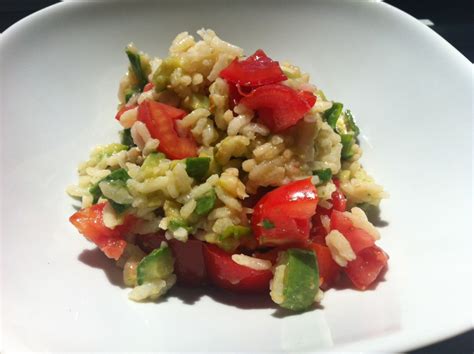 Insalata Di Riso Con Zucchine E Pomodorini Cucina Mon Amour