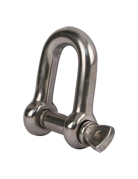 Stainless Steel Dee Shackle With Collar Mm