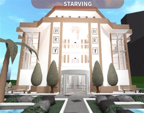 Bloxburg Hotel 🎀 Easy Hotel Hotel Floor Small House Layout