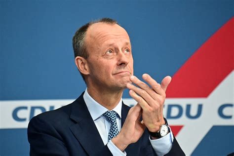 Cdu Mit Jahren F Ngt Friedrich Merz Leben An Der Freitag