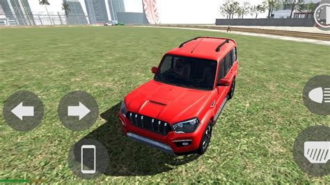 New Scorpio Driving Car Driving School Indian Car Simulator Gadi