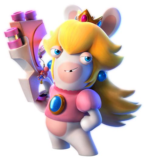 Rabbid Peach Super Mario Wiki The Mario Encyclopedia