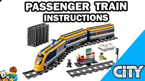 Lego Instructions Passenger Train City Lego Set 60197 Youtube