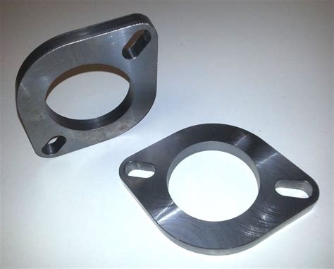 2 Universal Exhaust Manifold Flange 2 12 Id Az Cnc Manufacturing