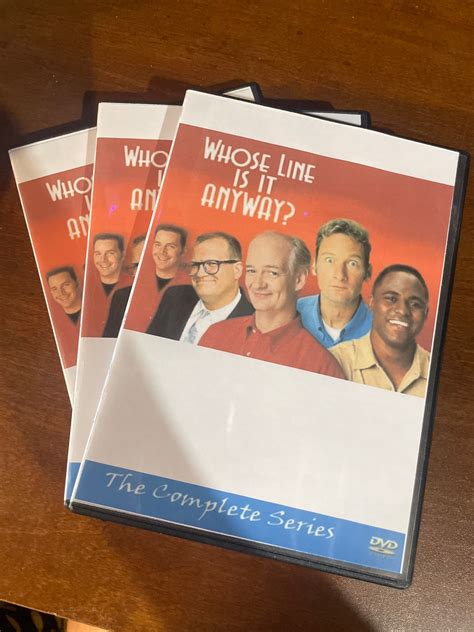 Whose Line Is It Anyway Season 1 8 DVD Set Etsy