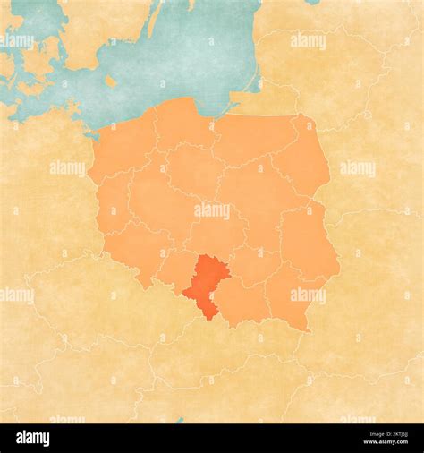 Silesia Map Hi Res Stock Photography And Images Alamy