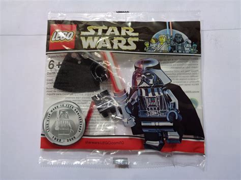 Lego Star Wars Darth Vader Chrome Black Sw Polybag Comprare Su