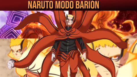 LA TRANSFORMACIÓN más PODEROSA de NARUTO MODO BARION VENTAJAS Y