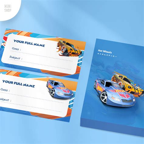 Jual Stiker Nama Custom Waterproof Hot Wheels Hotwheels Car Shopee Indonesia