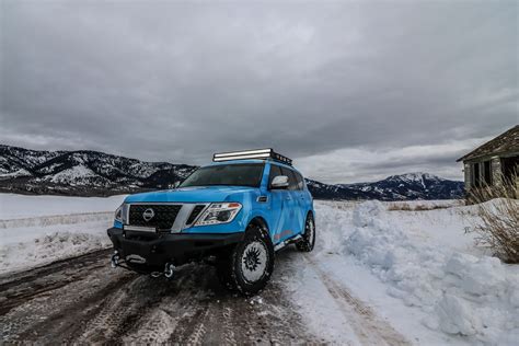 Nissan Armada Snow Patrol Is Ready For The Toughest Blizzard Off Road